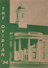 Ovid Central High School 1954 yearbook cover photo