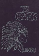 1958 Hominy High School Yearbook from Hominy, Oklahoma cover image
