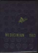 Medicine Lodge High School 1963 yearbook cover photo