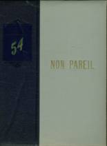 Nether Providence High School 1954 yearbook cover photo
