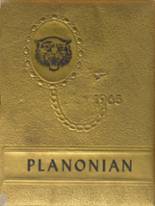 Plano High School 1965 yearbook cover photo