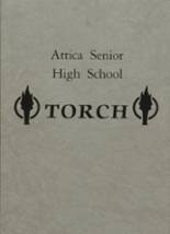 Attica High School 1991 yearbook cover photo