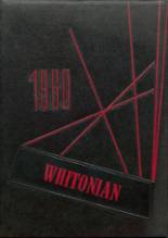 Whitakers School 1960 yearbook cover photo