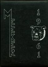 Meeker High School 1961 yearbook cover photo