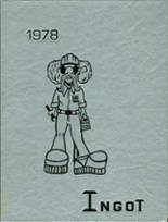 North High School 1978 yearbook cover photo