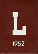 London High School 1952 yearbook cover photo