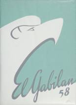 Salinas High School 1958 yearbook cover photo