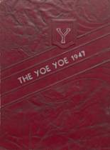 Yoe High School 1947 yearbook cover photo