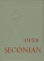 1958 Conard High School Yearbook from West hartford, Connecticut cover image
