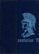 South Central High School 1971 yearbook cover photo