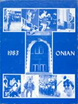Ionia High School 1983 yearbook cover photo