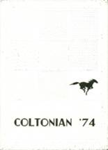 Colton-Pierrepont High School 1974 yearbook cover photo