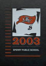 Sperry High School 2003 yearbook cover photo