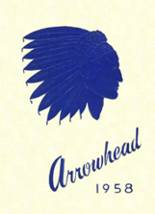 Cardwell High School 1958 yearbook cover photo