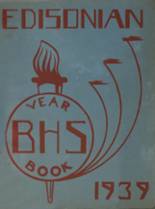 Boys High School 1939 yearbook cover photo