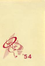 1954 Central High School Yearbook from Sheboygan, Wisconsin cover image