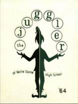 1964 Notre Dame High School Yearbook from Harper woods, Michigan cover image