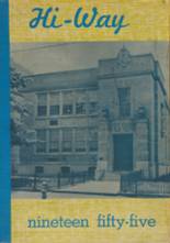 Malden Catholic High School 1955 yearbook cover photo