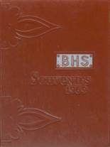 Byrnes High School 1969 yearbook cover photo