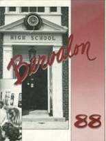 Berlin-Brothersvalley High School 1988 yearbook cover photo