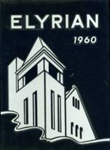 Elyria High School 1960 yearbook cover photo