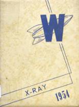 Wellston High School 1954 yearbook cover photo