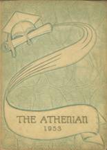 Athens High School 1953 yearbook cover photo