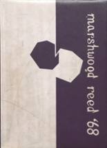 1968 Marshwood High School Yearbook from South berwick, Maine cover image