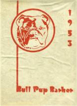 Mcpherson High School 1953 yearbook cover photo