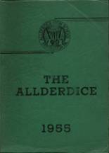Allderdice High School 1955 yearbook cover photo