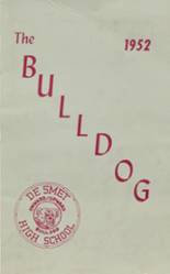 De Smet High School 1952 yearbook cover photo