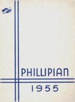 Phillips High School 1955 yearbook cover photo