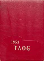 1953 Groesbeck High School Yearbook from Groesbeck, Texas cover image