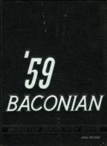 1959 Bridgeton High School Yearbook from Bridgeton, New Jersey cover image