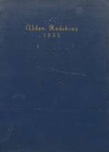 Alden High School 1952 yearbook cover photo
