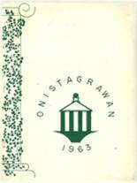 Middleburgh Central High School 1963 yearbook cover photo