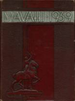 Martinsville High School 1939 yearbook cover photo