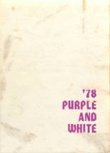 Haywood High School 1978 yearbook cover photo