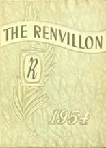 Renville High School 1954 yearbook cover photo