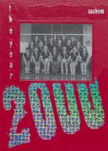 Cowan High School 2000 yearbook cover photo