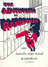 Earlville High School 1985 yearbook cover photo