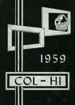 1959 College High School Yearbook from Bartlesville, Oklahoma cover image