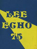 Lee High School 1975 yearbook cover photo