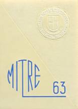 Schulte High School 1963 yearbook cover photo