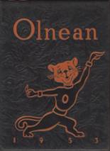 1953 East Richland High School Yearbook from Olney, Illinois cover image