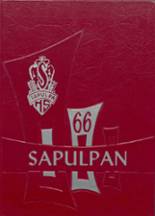 Sapulpa High School 1966 yearbook cover photo