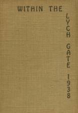 1938 Hannah More Academy Yearbook from Reisterstown, Maryland cover image