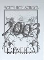 2003 South High School Yearbook from Pueblo, Colorado cover image