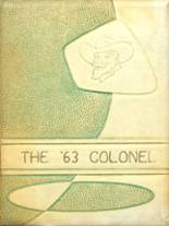 1963 Bourbon County High School Yearbook from Paris, Kentucky cover image