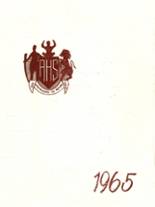 1965 Athol High School Yearbook from Athol, Massachusetts cover image